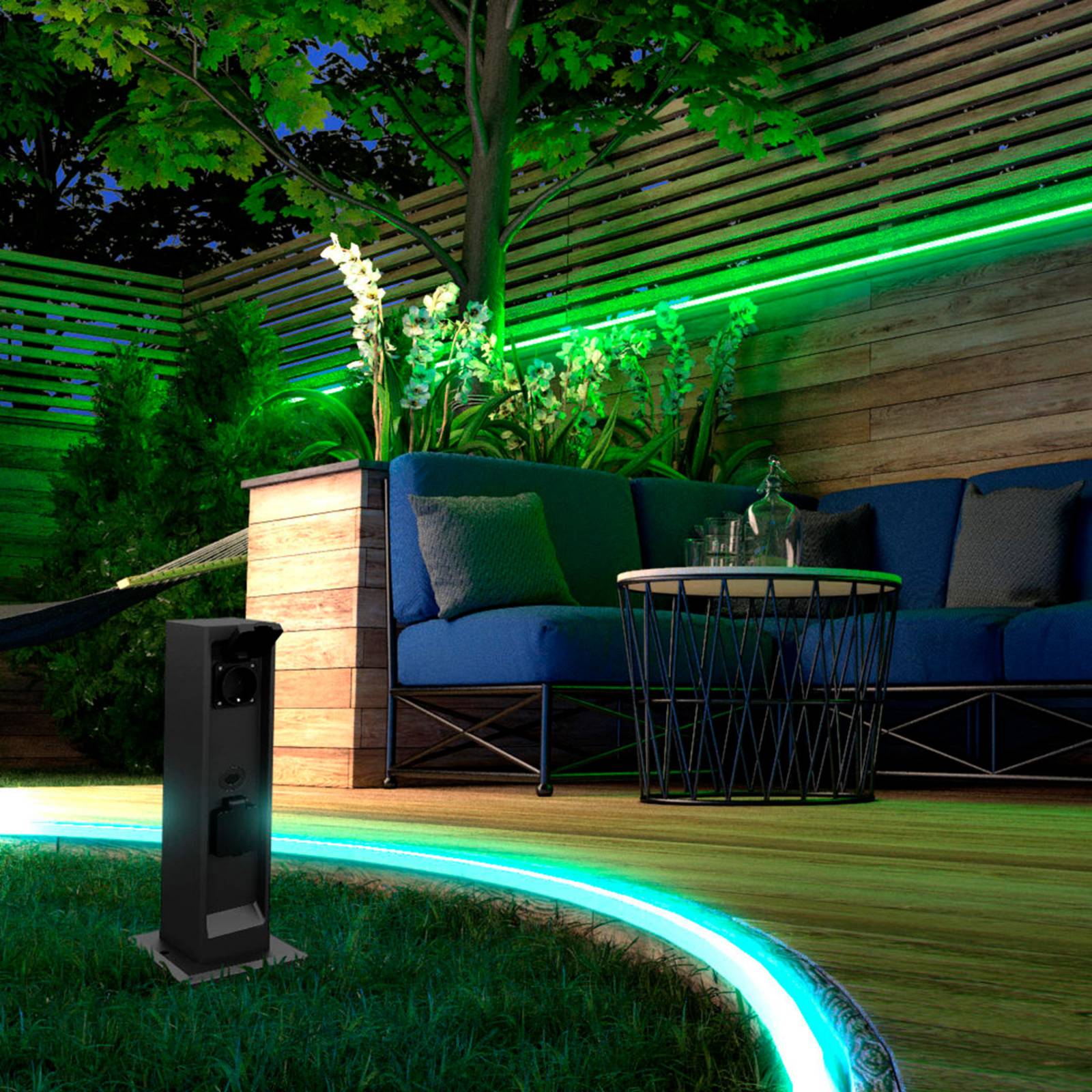 Müller Licht tint Smart Socket Steckdosensäule Müller Licht tint Smart Socket Steckdosensäule von tint
