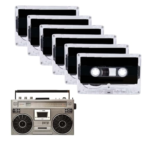 tintoke 12Stk musikkassetten,Leere Kassetten,Rauscharm Audiokassetten,Audio Kassetten Leer,Leere Kassetten mit individueller,leere musikkassetten,60 Minuten, geeignet für Tagungen, Seminare, Musik etc tintoke 12Stk musikkassetten,Leere Kassetten,Rauscharm Audiokassetten,Audio Kassetten Leer,Leere Kassetten mit individueller,leere musikkassetten,60 Minuten, geeignet für Tagungen, Seminare, Musik etc von tintoke