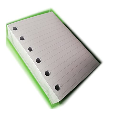 tipome.com Ersatz 200 Blatt elfenbeinfarbenes Papier - Format A7 Mini-Pocket 8 x 12 cm für Terminplaner mit 6 Ringen von tipome.com