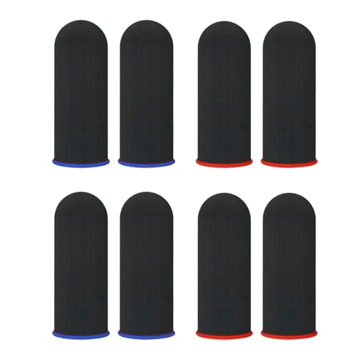 tiyiyok 8 Stück Gaming-Fingerhandschuhe, Gamer-Handschuhe, reduziert die Reibung zwischen den Fingern und dem Bildschirm, komfortables und flüssiges Spielerlebnis tiyiyok 8 Stück Gaming-Fingerhandschuhe, Gamer-Handschuhe, reduziert die Reibung zwischen den Fingern und dem Bildschirm, komfortables und flüssiges Spielerlebnis von tiyiyok