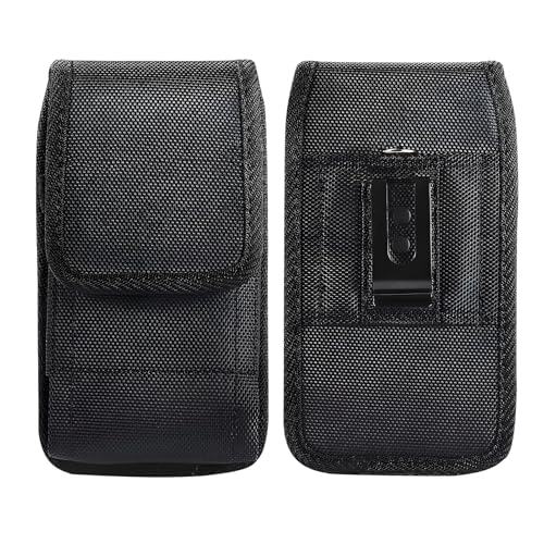 tiyiyok Handy-Gürteltasche, Mehrzwecktasche für Wandern, Gürteltasche, Handyhüllen für Herren, praktische und robuste schwarze Gürteltasche (Größe XXL) von tiyiyok