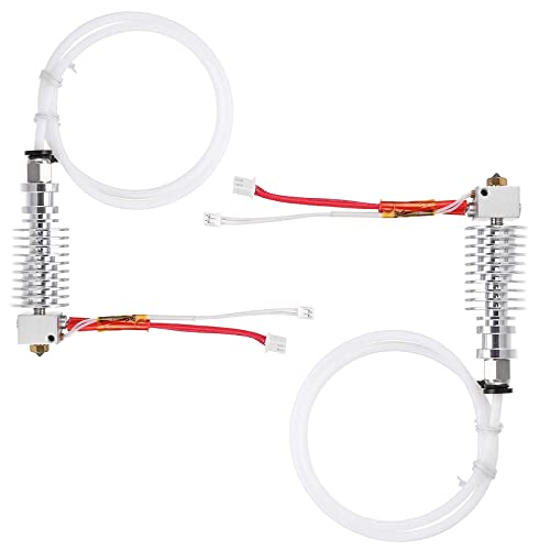 2 Pcs Ersetzen straight-typ metall v5 j-kopf hotend extruder für anycubic i3 mega extruder 3d-drucker zubehör extruder anycubic kopf(white) von tlidfgeo