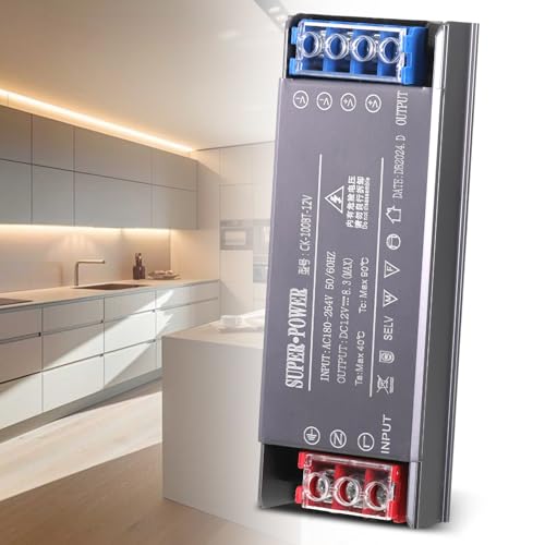 tlidfgeo LED Trafo, 12V 100W LED Treiber Netzteil, AC 240V auf 24V DC 4.2A Slim LED Stromversorgung, LED Transformator für LED-Streifen, Glühbirnen, Gartenleuchten, Schrankleuchten tlidfgeo LED Trafo, 12V 100W LED Treiber Netzteil, AC 240V auf 24V DC 4.2A Slim LED Stromversorgung, LED Transformator für LED-Streifen, Glühbirnen, Gartenleuchten, Schrankleuchten von tlidfgeo