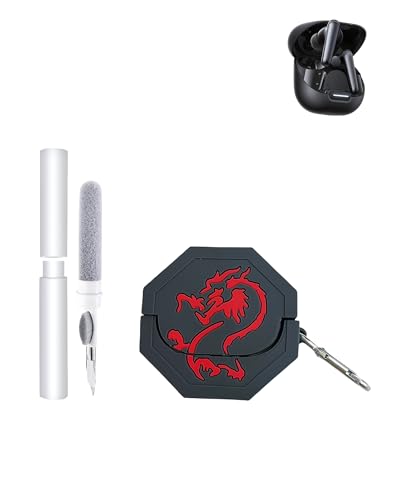 silikon-schutzhülle für Anker Liberty 4 NC ohrhörer, langlebige und umweltfreundliche toergy mit präzisen löchern und ladekompatibilität, stoßfest, angenehme haptik,Drachen-Amulett silikon-schutzhülle für Anker Liberty 4 NC ohrhörer, langlebige und umweltfreundliche toergy mit präzisen löchern und ladekompatibilität, stoßfest, angenehme haptik,Drachen-Amulett von toergy