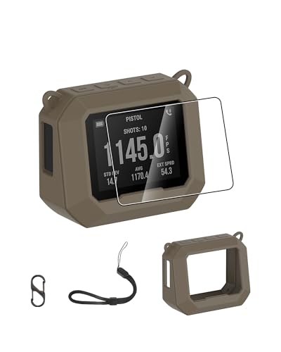 toergy Silikon-Schutzhülle für Garmin Xero C1 pro Kamera - Kratz- und stoßfeste & abwaschbare Hülle für kompakten Chronographen, komfortabler Touch,Gray toergy Silikon-Schutzhülle für Garmin Xero C1 pro Kamera - Kratz- und stoßfeste & abwaschbare Hülle für kompakten Chronographen, komfortabler Touch,Gray von toergy