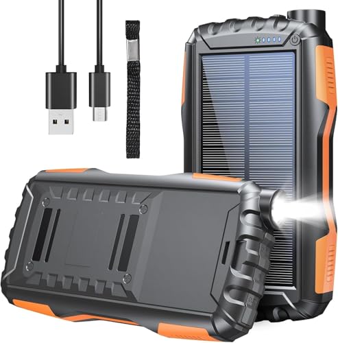 56800 mAh 65 W Tragbarer Powerbank-Akkupack, 3 Ladeanschlüsse, USB-C-Schnellladegerät, Outdoor-Solar-Ladegerät mit LED-Anzeige und Taschenlampe, für Camping im Freien 56800 mAh 65 W Tragbarer Powerbank-Akkupack, 3 Ladeanschlüsse, USB-C-Schnellladegerät, Outdoor-Solar-Ladegerät mit LED-Anzeige und Taschenlampe, für Camping im Freien von tolibabay