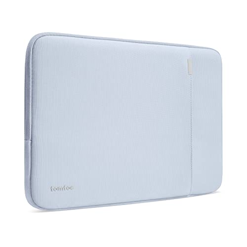 tomtoc 360° Tasche Hülle für Neu 13-Zoll MacBook Air M4/M3/M2/M1 (2025-2018) A3240 A3113 A2681 A2337, 13-Zoll MacBook Pro M2/A2686 M1/A2338, Wasserabweisend Rundumschutz Laptophülle Laptoptasche von tomtoc