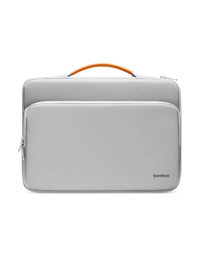 tomtoc 360° Tasche Hülle für 15,6 Zoll Acer Aspire 5/Nitro 5, 15.6 Lenovo IdeaPad, HP Pavilion/Envy, Dell Inspiron 16, ASUS Chromebook/VivoBook, Rundumschutz Laptop Aktentasche Sleeve von tomtoc