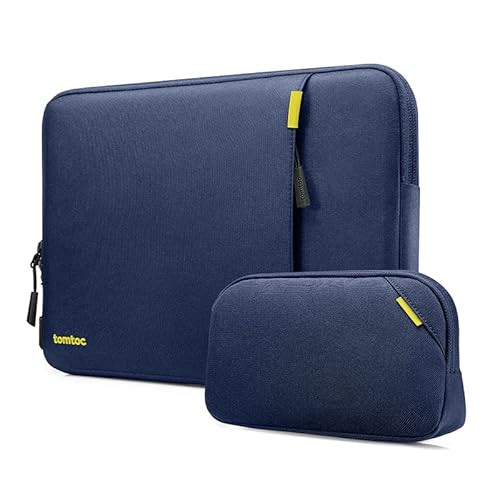 tomtoc 360° Tasche Hülle für 15-Zoll Neu MacBook Air M4/A3241 M3/A3114 M2/A2941 2025-2023, 15 Zoll Microsoft Neu Surface Laptop (Copilot+ PC)/6/5/4/3, Wasserabweisend Laptophülle mit Zubehör Tasche tomtoc 360° Tasche Hülle für 15-Zoll Neu MacBook Air M4/A3241 M3/A3114 M2/A2941 2025-2023, 15 Zoll Microsoft Neu Surface Laptop (Copilot+ PC)/6/5/4/3, Wasserabweisend Laptophülle mit Zubehör Tasche von tomtoc