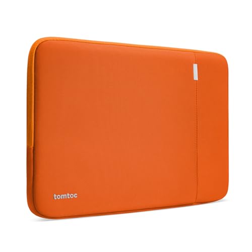 tomtoc 360° Tasche Hülle für Neu 13-Zoll MacBook Air M4/M3/M2/M1 (2025-2018) A3240 A3113 A2681 A2337, 13-Zoll MacBook Pro M2/A2686 M1/A2338, Wasserabweisend Rundumschutz Laptophülle Laptoptasche von tomtoc