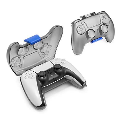 tomtoc PS5 Controller Case Hülle, Aufbewahrung Tasche Hardcase Schutzhülle für Playstation 5 DualSense Wireless Controller, Leicht, Staubschutz, Stoßfest, Wasserabweisend von tomtoc