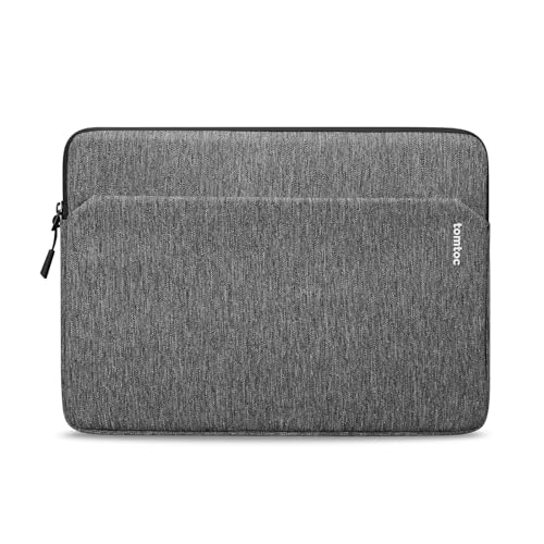 tomtoc Slim Tasche Hülle für 13 Zoll MacBook Air 2024-2018 M3/A3113 M2/A2681 M1/A2337, 13-Zoll MacBook Pro M2/A2686 M1/A2338 2022-2016, Wasserabweisend Dünn Laptoptasche Laptophülle Sleeve von tomtoc