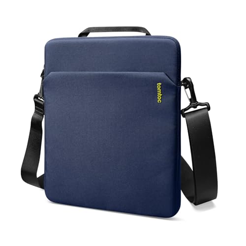 tomtoc Slim Tablet Tasche für 11 Zoll iPad Pro M4 & iPad Air M3/M2 2025-2024, 11 Zoll iPad 11 A16 2025, iPad 10/iPad Air 5, Galaxy Tab A9+/S9/FE, Schultertasche mit Griff für Magic/Smart Keyboard von tomtoc