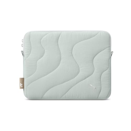 tomtoc 360° Puffy Schutztasche Hülle für 11 Zoll iPad Air M3/M2 2025-2024, 11 Zoll iPad Pro M4 OLED 2024, iPad (A16)/10, mit Magic Keyboard/Smart Keyboard, Gesteppte Weiche Puffer Tablet Sleeve von tomtoc