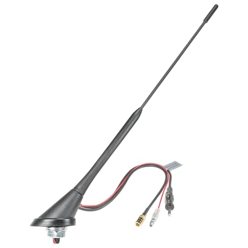 tomzz Audio 1000-067 DAB Antenne Auto Kombi Dach Antenne DAB+ UKW AM FM mit Verstärker SMB DIN 52 Grad von tomzz Audio