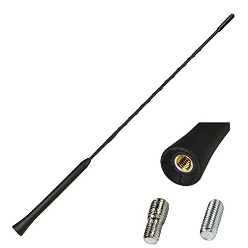 tomzz Audio 1200-014 Autoradio Kurzstab Ersatzstab Antennenstab kurz 41cm M5 M6 kompatibel mit VW Golf 4 5 6 7 Polo Passat UP Opel Astra Corsa Audi Dacia Hyundai Toyota Yaris Renault Clio Twingo uva tomzz Audio 1200-014 Autoradio Kurzstab Ersatzstab Antennenstab kurz 41cm M5 M6 kompatibel mit VW Golf 4 5 6 7 Polo Passat UP Opel Astra Corsa Audi Dacia Hyundai Toyota Yaris Renault Clio Twingo uva von tomzz Audio