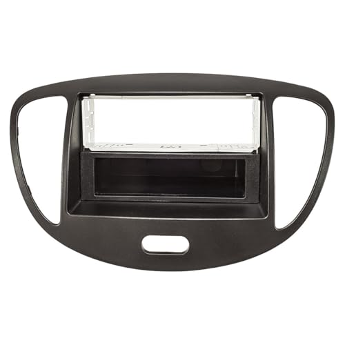 tomzz Audio 2419-032 Radioblende Metallschacht kompatibel mit Hyundai i10 2008-2013 schwarz von tomzz Audio