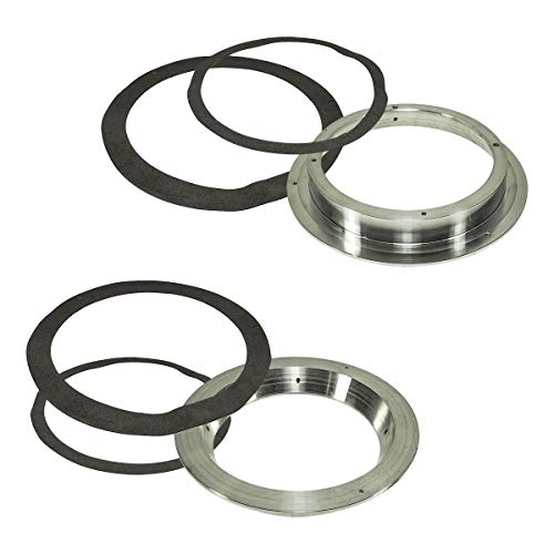 tomzz Audio 2800-021 SOLID Aluminium Distanzring Reduzierring 200mm auf 165mm DIN Lautsprecher von tomzz Audio