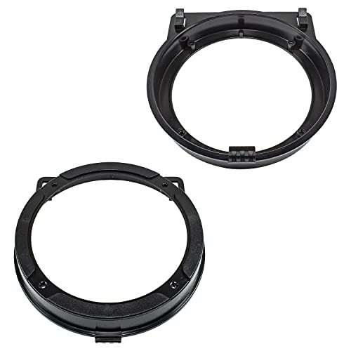 tomzz Audio 2817-003 Lautsprecherringe Adapter Halterungen kompatibel mit Honda Civic Jazz CR-Z für 130mm DIN Lautsprecher von tomzz Audio