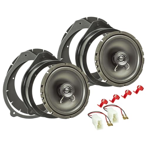 tomzz Audio 4003-004 TA16.5-Pro Lautsprecher Einbau-Set kompatibel mit Audi A3 8P A4 B6 B7 A8 Tür vorne 165mm Koaxial System tomzz Audio 4003-004 TA16.5-Pro Lautsprecher Einbau-Set kompatibel mit Audi A3 8P A4 B6 B7 A8 Tür vorne 165mm Koaxial System von tomzz Audio