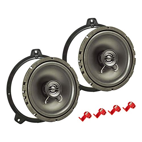 tomzz Audio 4004-000 TA16.5-Pro Lautsprecher Einbau-Set kompatibel mit BMW 3er E46 165mm Koaxial System tomzz Audio 4004-000 TA16.5-Pro Lautsprecher Einbau-Set kompatibel mit BMW 3er E46 165mm Koaxial System von tomzz Audio