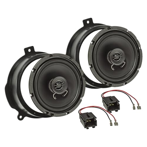 tomzz Audio 4008-003 TA16.5-Pro Lautsprecher Einbau-Set kompatibel mit Citroen Berlingo Peugeot Partner 165mm Koaxial System tomzz Audio 4008-003 TA16.5-Pro Lautsprecher Einbau-Set kompatibel mit Citroen Berlingo Peugeot Partner 165mm Koaxial System von tomzz Audio