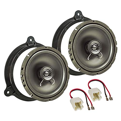 tomzz Audio 4009-000 TA16.5-Pro Lautsprecher Einbau-Set kompatibel mit Dacia Sandero II ab 2012 Lodgy ab 2012 Dokker ab 2012 Duster II ab 2018 165mm Koaxial System tomzz Audio 4009-000 TA16.5-Pro Lautsprecher Einbau-Set kompatibel mit Dacia Sandero II ab 2012 Lodgy ab 2012 Dokker ab 2012 Duster II ab 2018 165mm Koaxial System von tomzz Audio