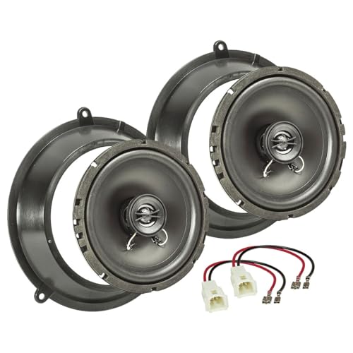 tomzz Audio 4014-002 TA16.5-Pro Lautsprecher Einbau-Set kompatibel mit FIAT Panda 2003-2012 Tür vorne 165mm Koaxial System tomzz Audio 4014-002 TA16.5-Pro Lautsprecher Einbau-Set kompatibel mit FIAT Panda 2003-2012 Tür vorne 165mm Koaxial System von tomzz Audio