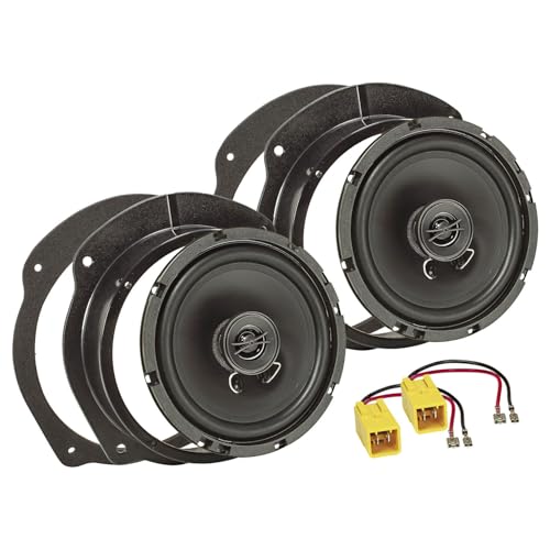 tomzz Audio 4014-006 TA16.5-Pro Lautsprecher Einbau-Set kompatibel mit FIAT Stilo Bravo Croma Lancia Delta Tür vorne 165mm Koaxial System tomzz Audio 4014-006 TA16.5-Pro Lautsprecher Einbau-Set kompatibel mit FIAT Stilo Bravo Croma Lancia Delta Tür vorne 165mm Koaxial System von tomzz Audio