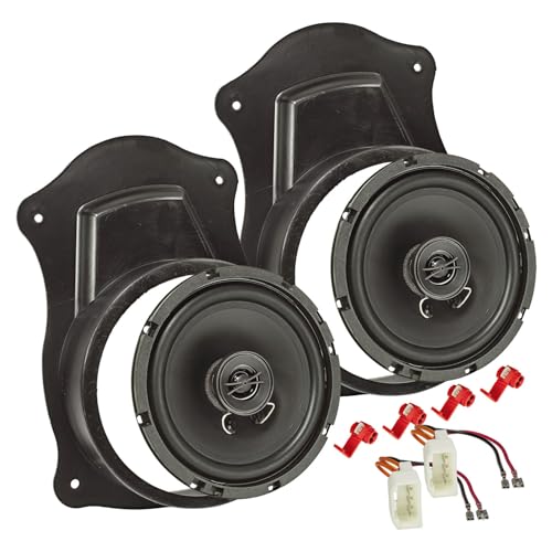 tomzz Audio 4015-013 TA16.5-Pro Lautsprecher Einbau-Set kompatibel mit Ford Transit Connect 2013 Tür vorne 165mm Koaxial System tomzz Audio 4015-013 TA16.5-Pro Lautsprecher Einbau-Set kompatibel mit Ford Transit Connect 2013 Tür vorne 165mm Koaxial System von tomzz Audio