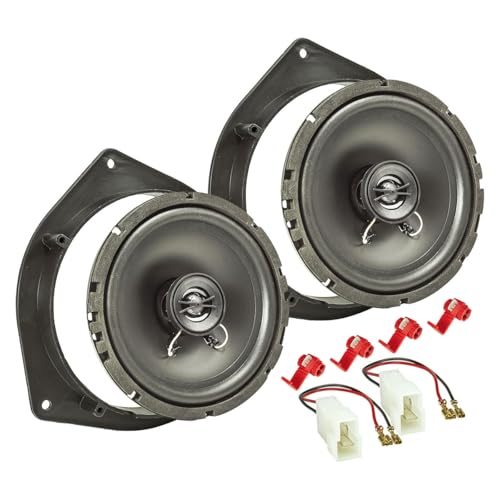 tomzz Audio 4019-002 TA16.5-Pro Lautsprecher Einbau-Set kompatibel mit Kia Picanto Sportage Hyundai i10 i20 165mm Koaxial System tomzz Audio 4019-002 TA16.5-Pro Lautsprecher Einbau-Set kompatibel mit Kia Picanto Sportage Hyundai i10 i20 165mm Koaxial System von tomzz Audio