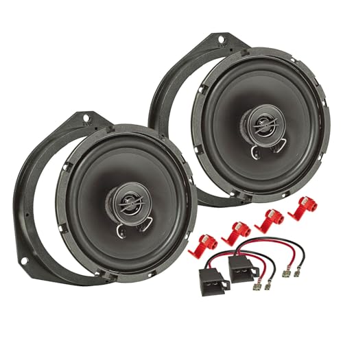 tomzz Audio 4022-001 TA16.5-Pro Lautsprecher Einbau-Set kompatibel mit Iveco Daily FIAT Ducato Citroen Jumper Nissan Primastar 165mm Koaxial System tomzz Audio 4022-001 TA16.5-Pro Lautsprecher Einbau-Set kompatibel mit Iveco Daily FIAT Ducato Citroen Jumper Nissan Primastar 165mm Koaxial System von tomzz Audio