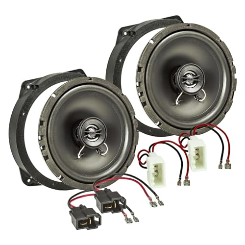 tomzz Audio 4036-001 TA16.5-Pro Lautsprecher Einbau-Set kompatibel mit BMW Mini 2001-2008 165mm Koaxial System tomzz Audio 4036-001 TA16.5-Pro Lautsprecher Einbau-Set kompatibel mit BMW Mini 2001-2008 165mm Koaxial System von tomzz Audio