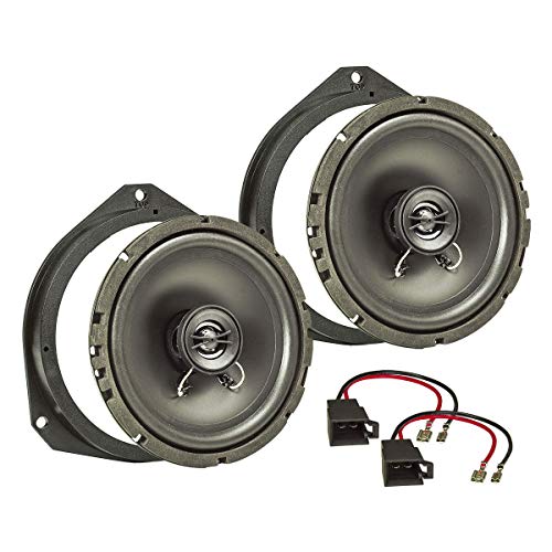 tomzz Audio 4039-006 Lautsprecher Einbau-Set kompatibel mit Opel Astra H Corsa D Corsa E 165mm Koaxial System TA16.5-Pro von tomzz Audio