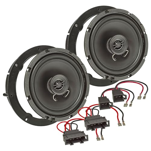 tomzz Audio 4049-000 TA16.5-Pro Lautsprecher Einbau-Set kompatibel mit Seat Altea MII Ateca Toledo Ibiza 165mm Koaxial System tomzz Audio 4049-000 TA16.5-Pro Lautsprecher Einbau-Set kompatibel mit Seat Altea MII Ateca Toledo Ibiza 165mm Koaxial System von tomzz Audio