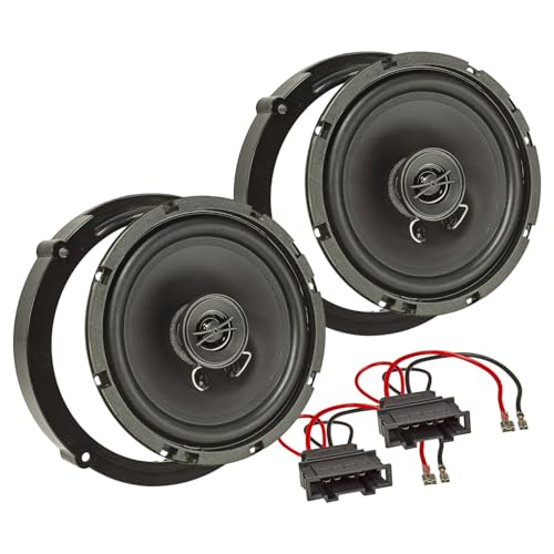tomzz Audio 4049-003 TA16.5-Pro Lautsprecher Einbau-Set kompatibel mit Seat Ibiza Leon VW Polo Tür vorne 165mm Koaxial System tomzz Audio 4049-003 TA16.5-Pro Lautsprecher Einbau-Set kompatibel mit Seat Ibiza Leon VW Polo Tür vorne 165mm Koaxial System von tomzz Audio