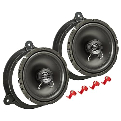 tomzz Audio 4051-002 TA16.5-Pro Lautsprecher Einbau-Set kompatibel mit Smart ForTwo 453 ab 2014 165mm Koaxial System von tomzz Audio