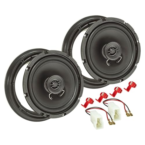 tomzz Audio 4054-002 TA16.5-Pro Lautsprecher Einbau-Set kompatibel mit Suzuki Swift Splash SX4 165mm Koaxial System tomzz Audio 4054-002 TA16.5-Pro Lautsprecher Einbau-Set kompatibel mit Suzuki Swift Splash SX4 165mm Koaxial System von tomzz Audio