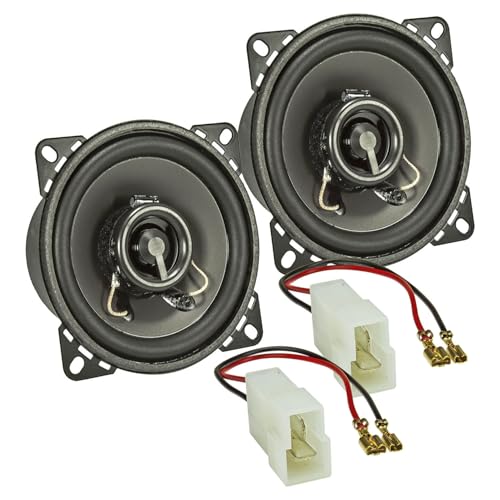 tomzz Audio 4054-004 TA10.0-Pro Lautsprecher Einbau-Set kompatibel mit Suzuki Jimny I FJ 1998-2018 100mm Koaxial System tomzz Audio 4054-004 TA10.0-Pro Lautsprecher Einbau-Set kompatibel mit Suzuki Jimny I FJ 1998-2018 100mm Koaxial System von tomzz Audio