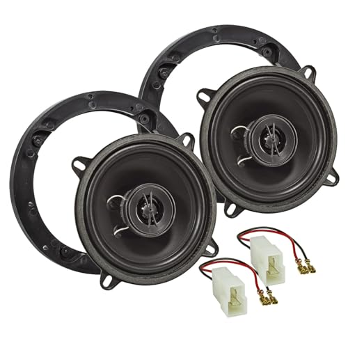 tomzz Audio 4054-005 TA13.0-Pro Lautsprecher Einbau-Set kompatibel mit Mazda 323 MX5 Suzuki Baleno Vitara 130mm Koaxial System tomzz Audio 4054-005 TA13.0-Pro Lautsprecher Einbau-Set kompatibel mit Mazda 323 MX5 Suzuki Baleno Vitara 130mm Koaxial System von tomzz Audio