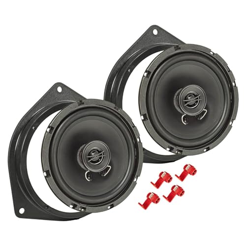 tomzz Audio 4055-002 TA16.5-Pro Lautsprecher Einbau-Set kompatibel mit Toyota Corolla MR2 Avensis Prius RAV4 Auris 165mm Koaxial System tomzz Audio 4055-002 TA16.5-Pro Lautsprecher Einbau-Set kompatibel mit Toyota Corolla MR2 Avensis Prius RAV4 Auris 165mm Koaxial System von tomzz Audio