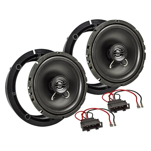 tomzz Audio 4057-000 TA16.5-Pro Lautsprecher Einbau-Set kompatibel mit Seat Leon Toledo Skoda Fabia 165mm Koaxial System tomzz Audio 4057-000 TA16.5-Pro Lautsprecher Einbau-Set kompatibel mit Seat Leon Toledo Skoda Fabia 165mm Koaxial System von tomzz Audio