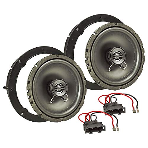 tomzz Audio 4057-006 TA16.5-Pro Lautsprecher Einbau-Set kompatibel mit VW Golf 4 5 6 7 Polo Passat Up Amarok Jetta Lupo EOS 165mm Koaxial System tomzz Audio 4057-006 TA16.5-Pro Lautsprecher Einbau-Set kompatibel mit VW Golf 4 5 6 7 Polo Passat Up Amarok Jetta Lupo EOS 165mm Koaxial System von tomzz Audio