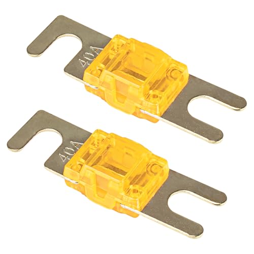 tomzz Audio 5800-056 Mini ANL Sicherung 40A 2 Stück mit vergoldeten Kontakten tomzz Audio 5800-056 Mini ANL Sicherung 40A 2 Stück mit vergoldeten Kontakten von tomzz Audio