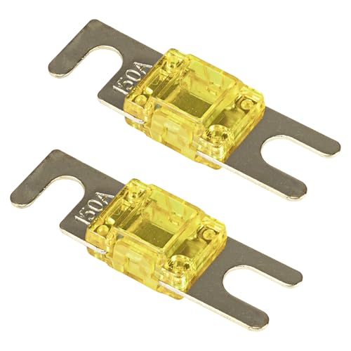 tomzz Audio 5800-065 Mini ANL Sicherung 150A 2 Stück mit vergoldeten Kontakten tomzz Audio 5800-065 Mini ANL Sicherung 150A 2 Stück mit vergoldeten Kontakten von tomzz Audio