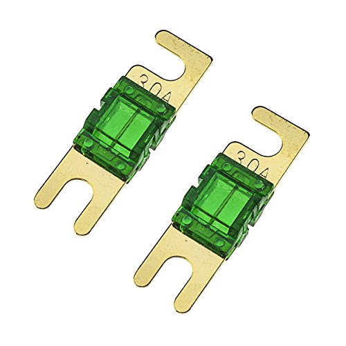 tomzz Audio 5800-067 Mini ANL Sicherung 30A 2 Stück mit vergoldeten Kontakten tomzz Audio 5800-067 Mini ANL Sicherung 30A 2 Stück mit vergoldeten Kontakten von tomzz Audio