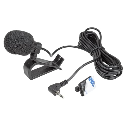 tomzz Audio 5800-149 Mikrofon mit 2,5mm Klinkenstecker kompatibel mit Pioneer AVIC AVH DEH von tomzz Audio