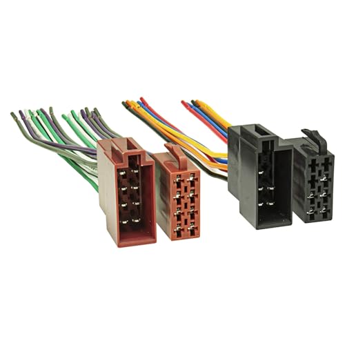 tomzz Audio 7000-032 Umrüstadapter Set Kupplung Stecker Offene Enden Radio auf Fahrzeug ISO Spannung + 4 Lautsprecher von tomzz Audio