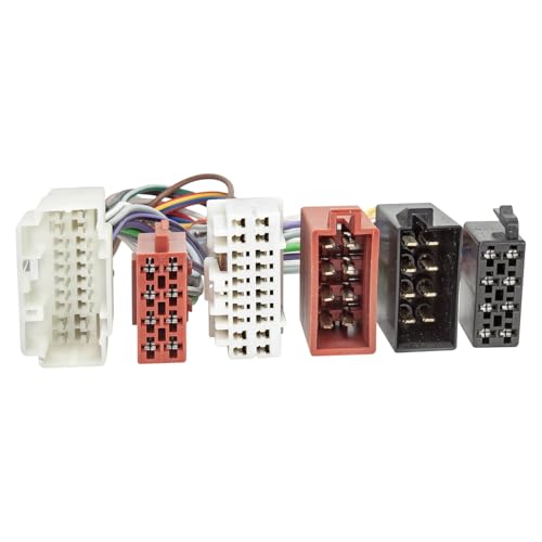 tomzz Audio 7317-000 T-Kabel ISO kompatibel mit Acura Honda Suzuki Opel Agila Nissan Pixo FIAT Sedici zur Einspeisung von Freisprecheinrichtung ISO Verstärker für Parrot Dabendorf i-sotec Match von tomzz Audio