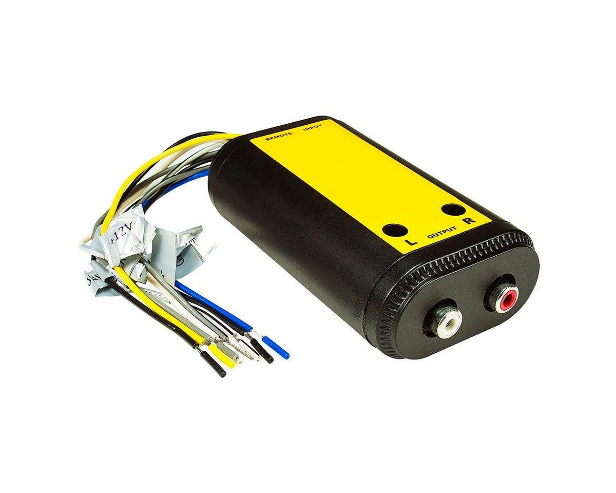 tomzz Audio Aktiv Autoradio Hochpegel High Low Level Umwandler Converter Lautsprec KFZ Adapter tomzz Audio Aktiv Autoradio Hochpegel High Low Level Umwandler Converter Lautsprec KFZ Adapter von tomzz Audio